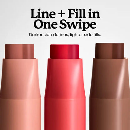 TAFFAT Lip Definer - 2-in-1 Lip Liner & Balm