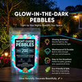 🔥LAST DAY SALE 50%OFF🔥🌈Colorful Glow in the Dark Garden Stones