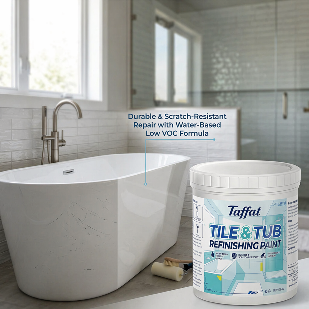🔥 Last Day - 49% OFF 🛁 Bathroom Makeover Kit for Restoring Old Tiles & Tubs to Like-New Shine | Waterproof & Long-Lasting (Hardener Included)