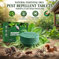 🦟 50% OFF NOW!🔇 🟢 Natural Peppermint Rodent Repellent Tablets – 10 Pack