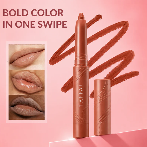 TAFFAT Lip Definer - Creamy, Blendable Color with Smooth Application