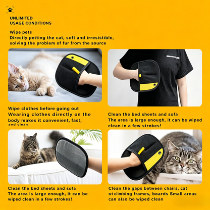 Last Day 50% OFF✨ - Pet hair remover Electrostatic gloves