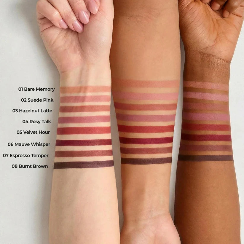 TAFFAT Lip Definer - Creamy, Blendable Color with Smooth Application