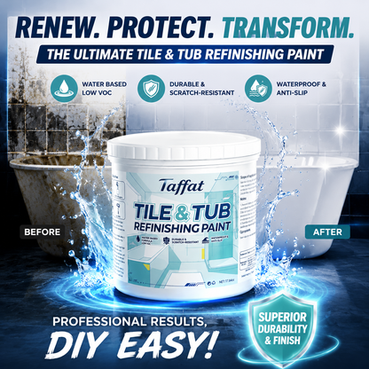 🔥 Last Day - 49% OFF 🛁 Bathroom Makeover Kit for Restoring Old Tiles & Tubs to Like-New Shine | Waterproof & Long-Lasting (Hardener Included)