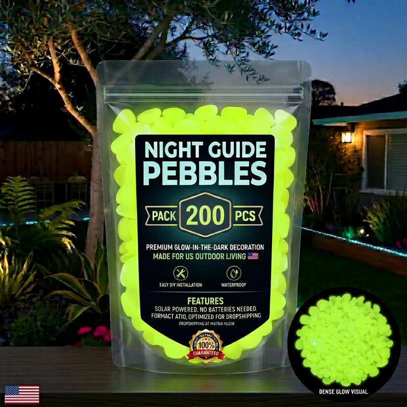 🔥LAST DAY SALE 50%OFF🔥🌈Colorful Glow in the Dark Garden Stones