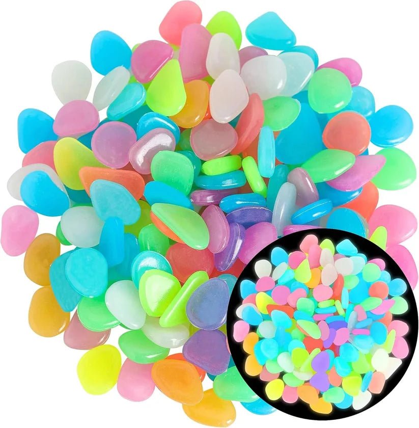 🔥LAST DAY SALE 50%OFF🔥🌈Colorful Glow in the Dark Garden Stones