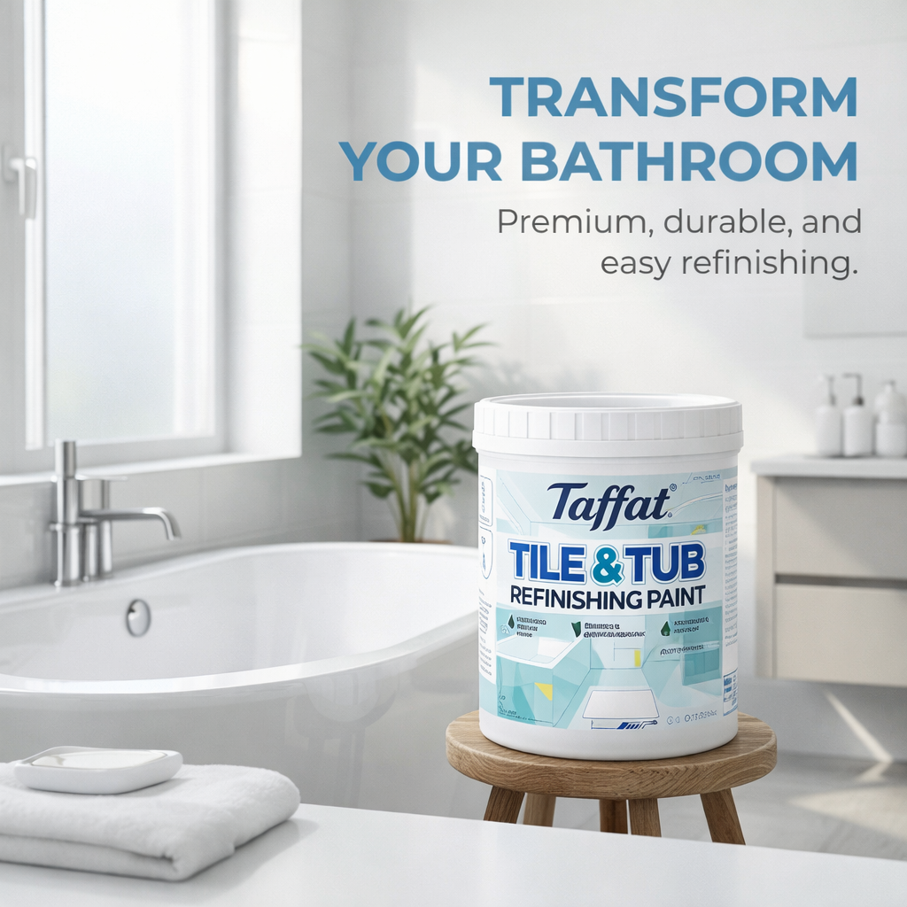 🔥 Last Day - 49% OFF 🛁 Bathroom Makeover Kit for Restoring Old Tiles & Tubs to Like-New Shine | Waterproof & Long-Lasting (Hardener Included)