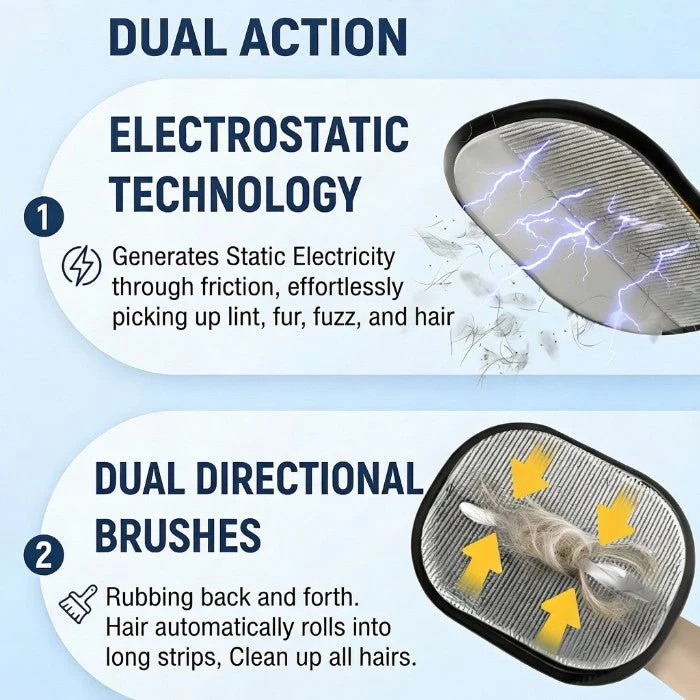 Last Day 50% OFF✨ - Pet hair remover Electrostatic gloves