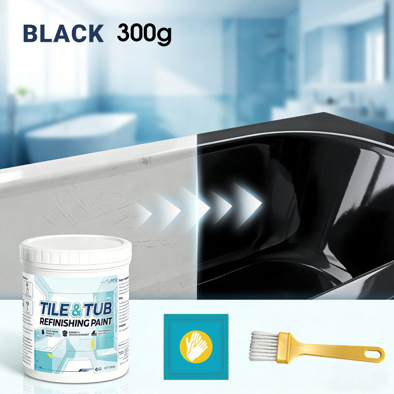 🔥 Last Day - 49% OFF 🛁 Bathroom Makeover Kit for Restoring Old Tiles & Tubs to Like-New Shine | Waterproof & Long-Lasting (Hardener Included)